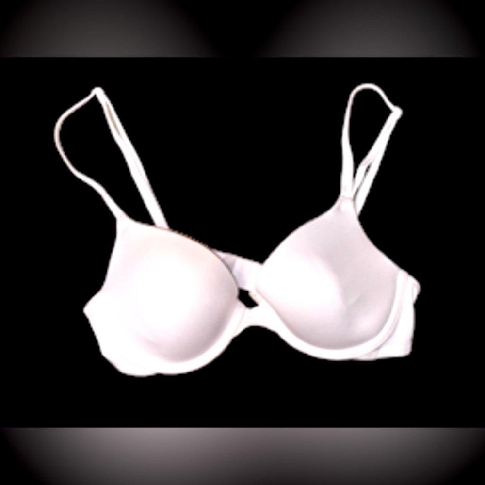 Victoria’s Secret PINK white padded underwire my first bra women’s size 32B